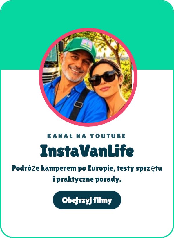 InstaVanLife – kanał o podróżach kamperem na YouTube